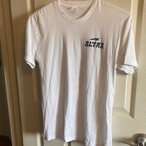 Altra White Short Sleeve Tee